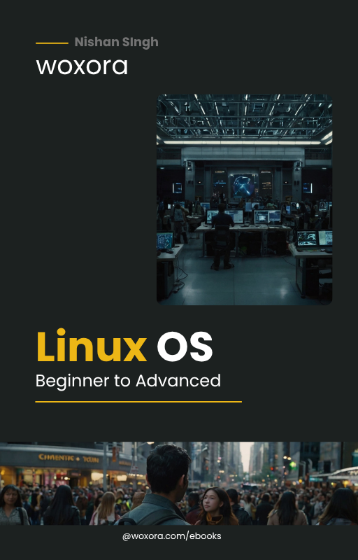 Linux Operating System eBook cover - Beginner to Advanced Linux guide by Nishan Singh